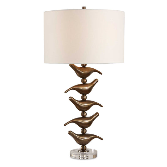 Uttermost Sing Song Bronze Table Lamp - Bronze