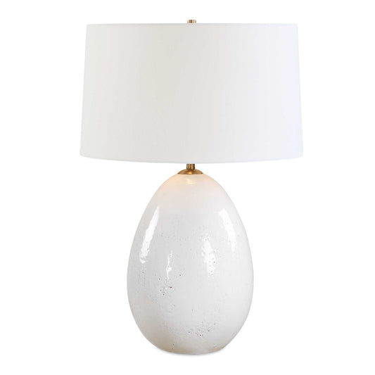 Uttermost Avery White Glaze Table Lamp - White