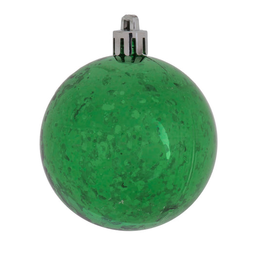 5" Emerald Shiny Mercury Ornament