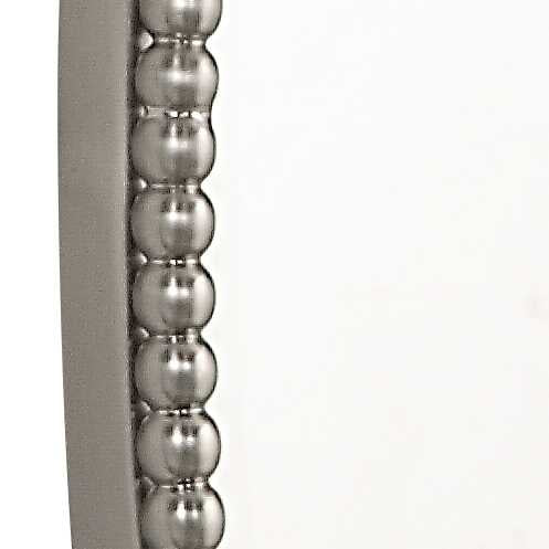 Uttermost Sherise Brushed Nickel Oval Mirror