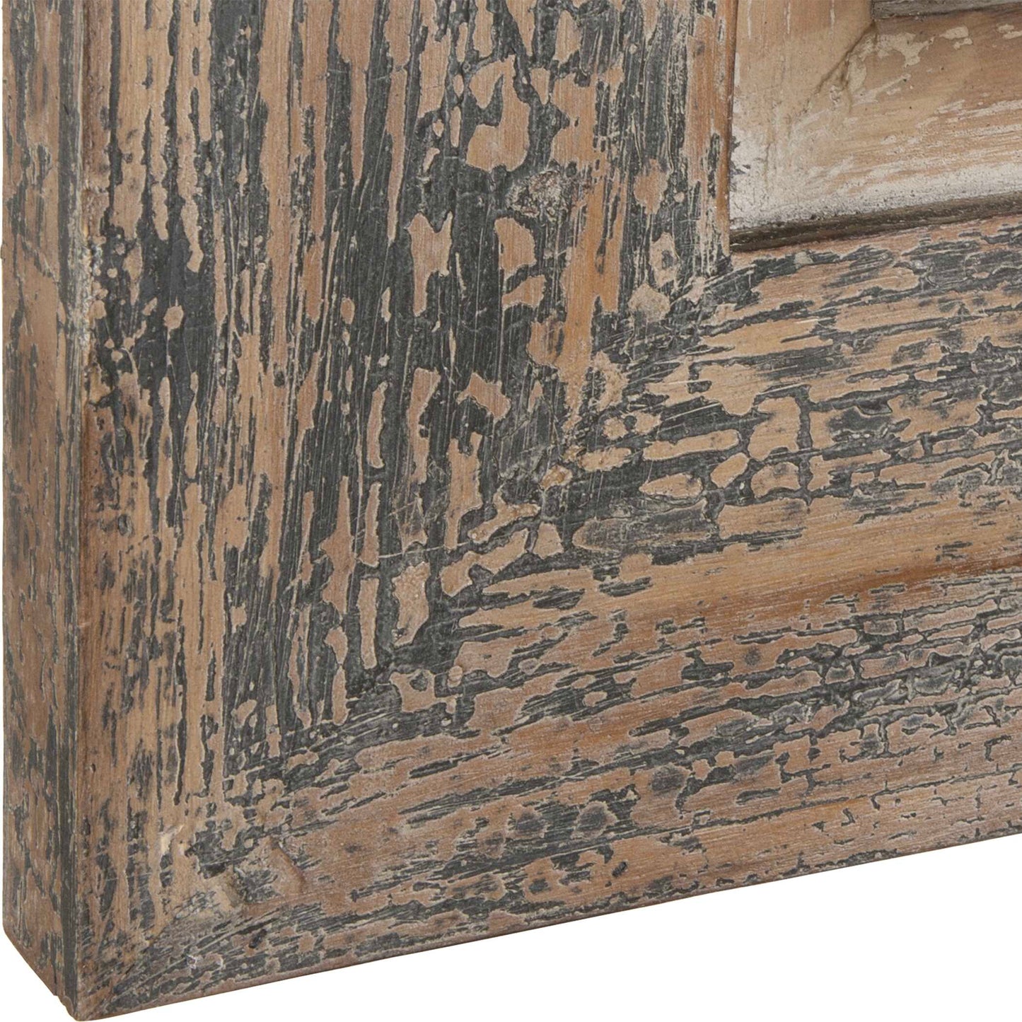 Uttermost Bozeman Distressed Blue Mirror