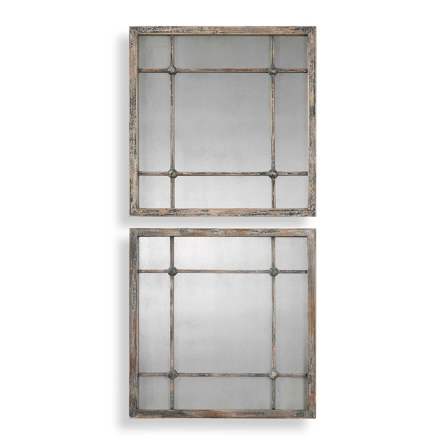 Uttermost Saragano Square Mirrors Set/2