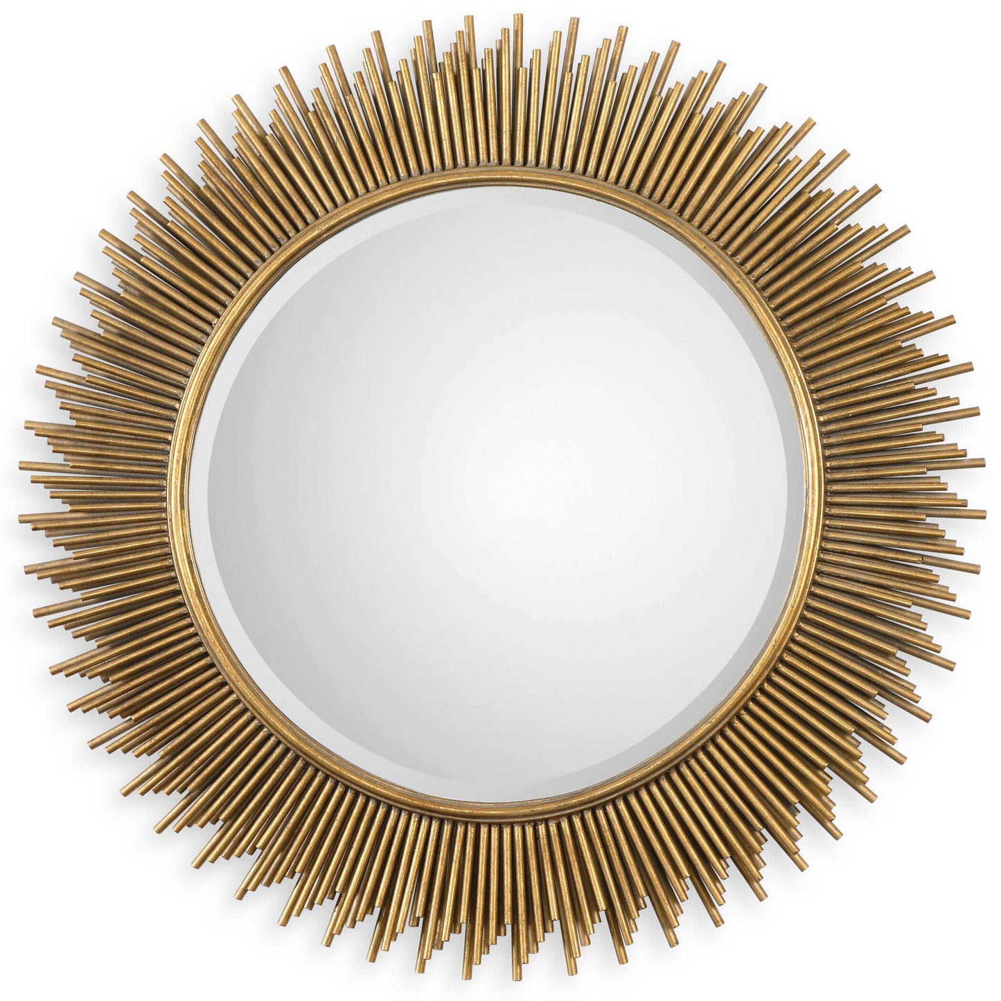 Uttermost Marlo Round Gold Mirror