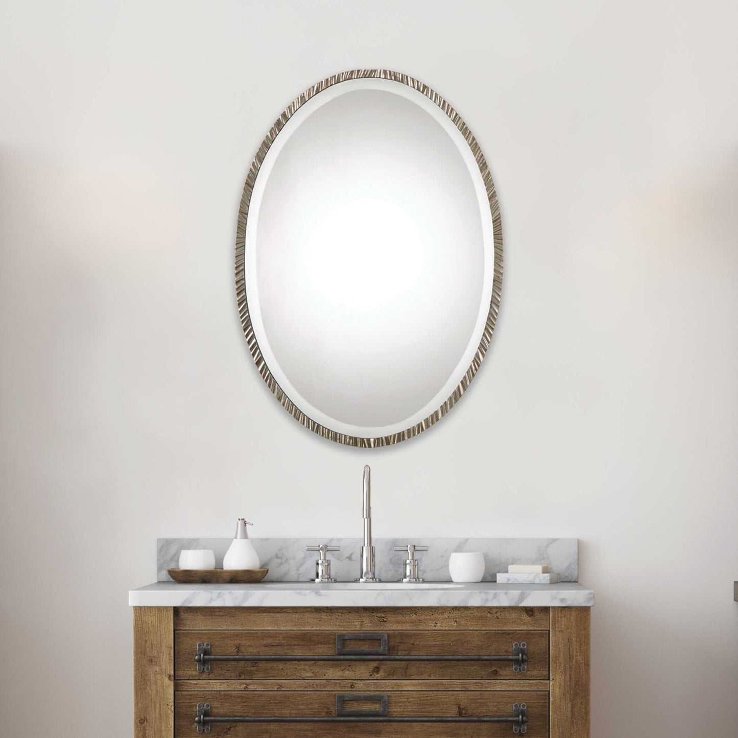 Uttermost Annadel Oval Wall Mirror