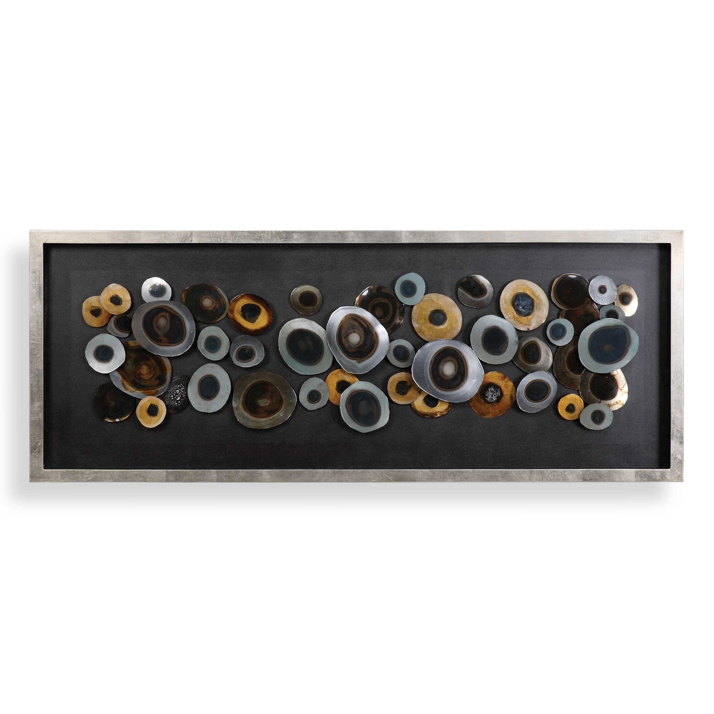 Uttermost Discs Silver Shadow Box