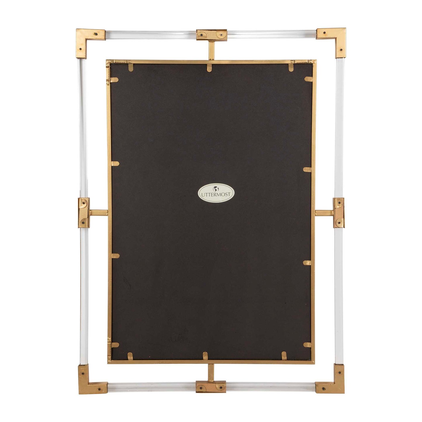 Uttermost Balkan Modern Gold Wall Mirror