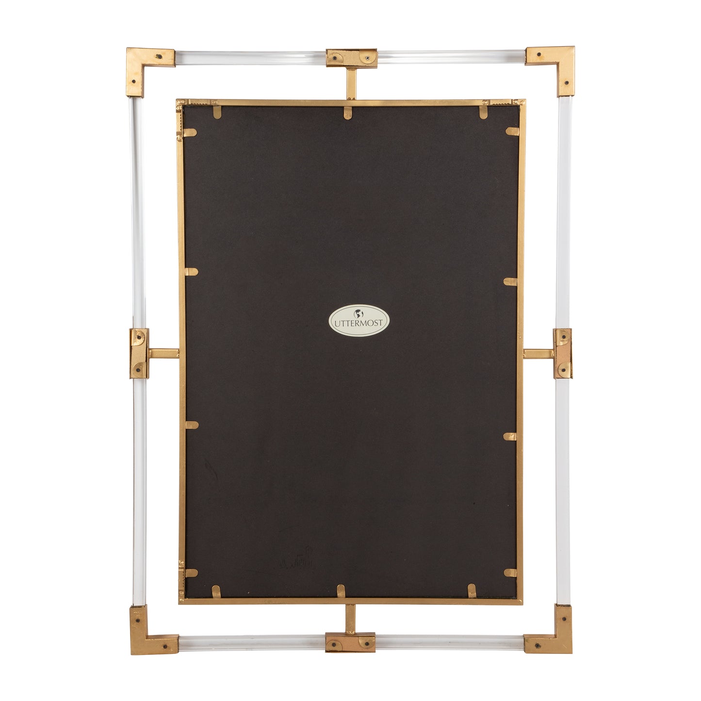 Uttermost Balkan Modern Gold Wall Mirror