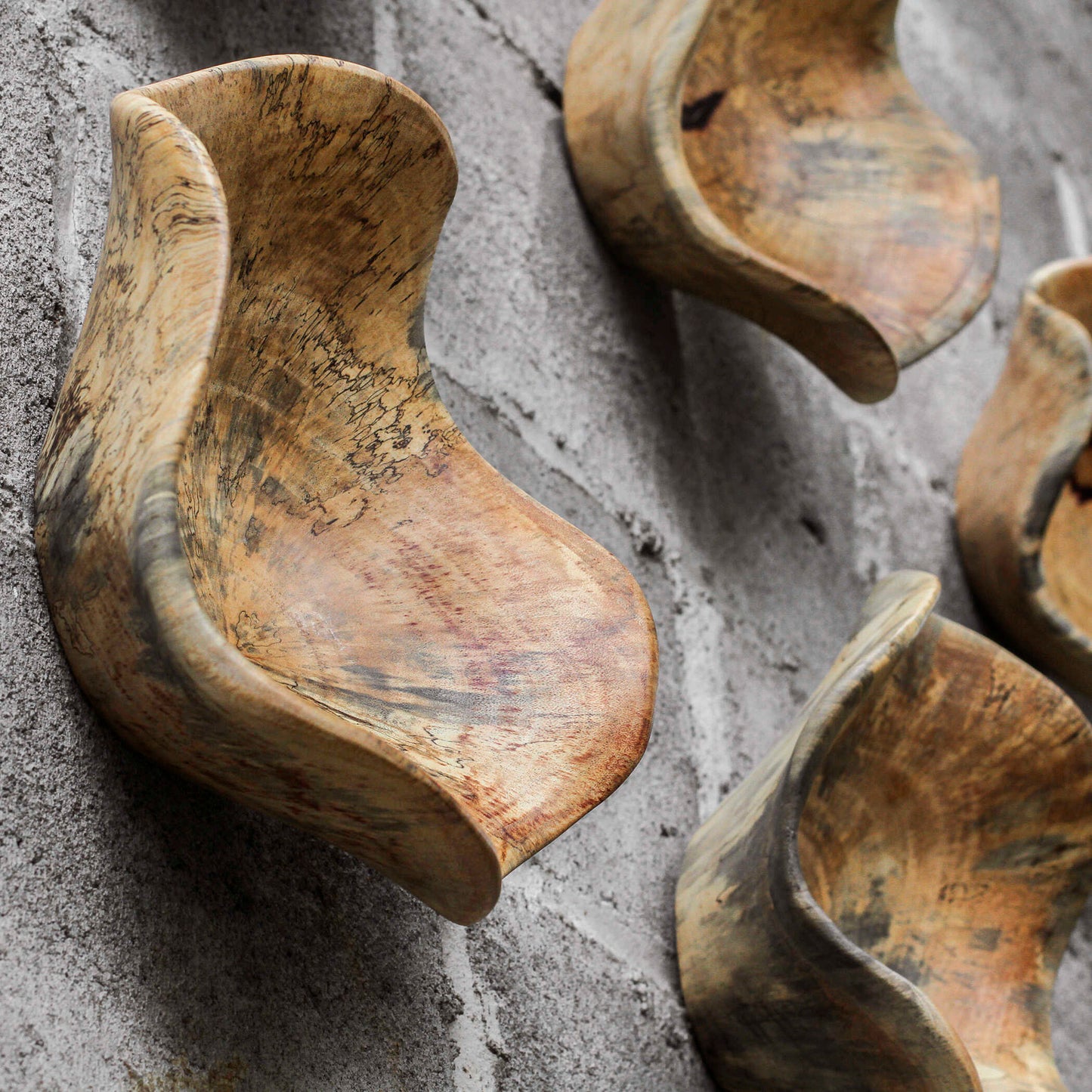 Uttermost Tamarine Wood Wall Art Set/3