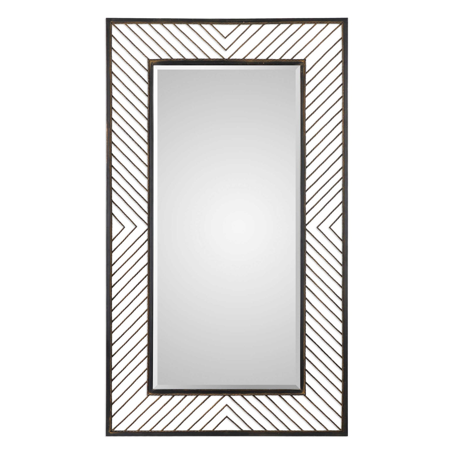Uttermost Karel Chevron Mirror