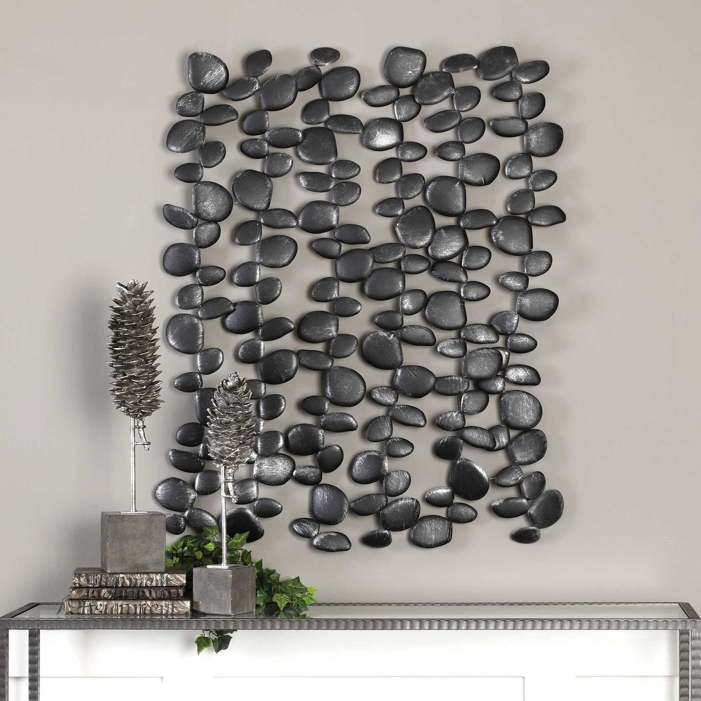 Uttermost Skipping Stones Forged Iron Wall Art