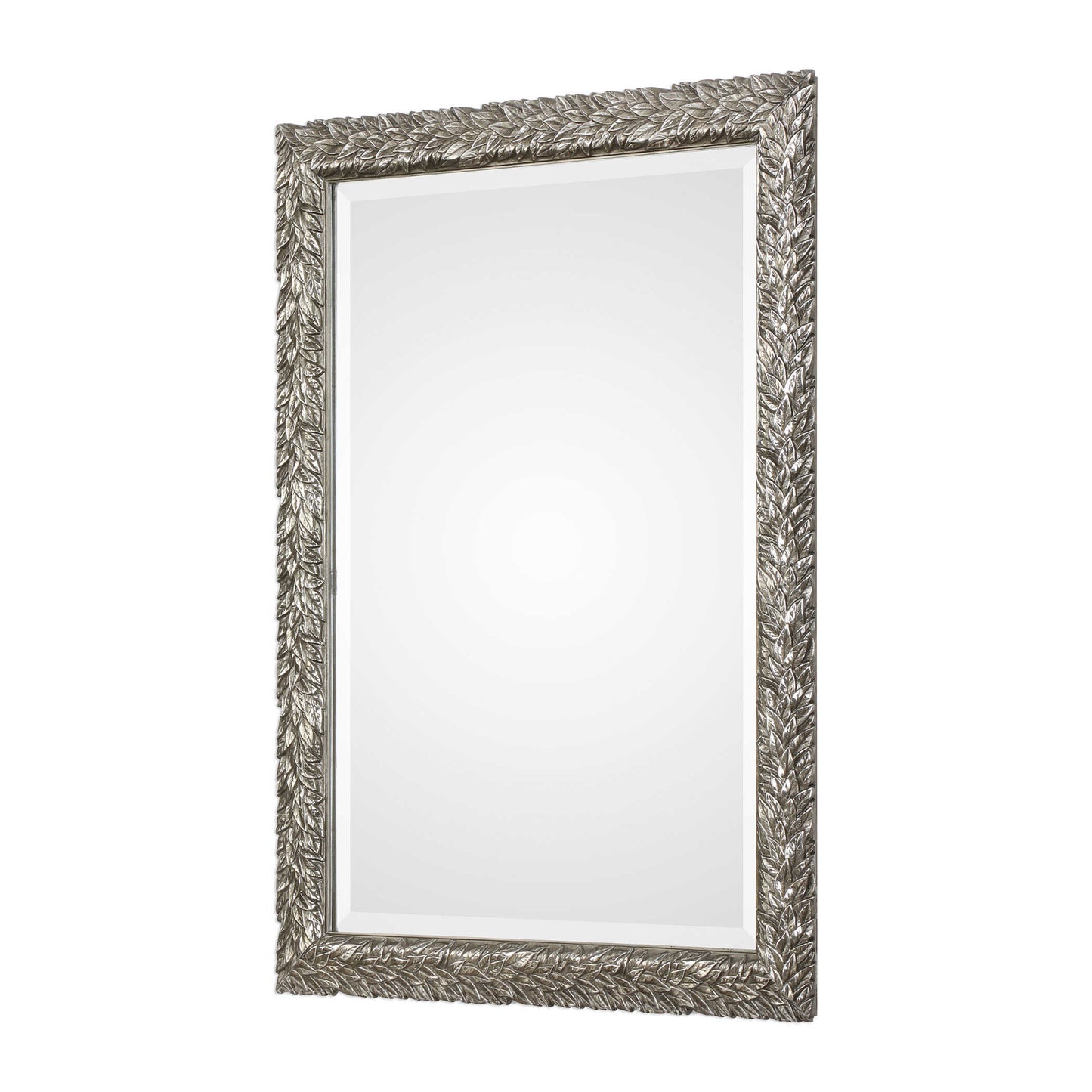 Uttermost Evelina Silver Leaves Mirror