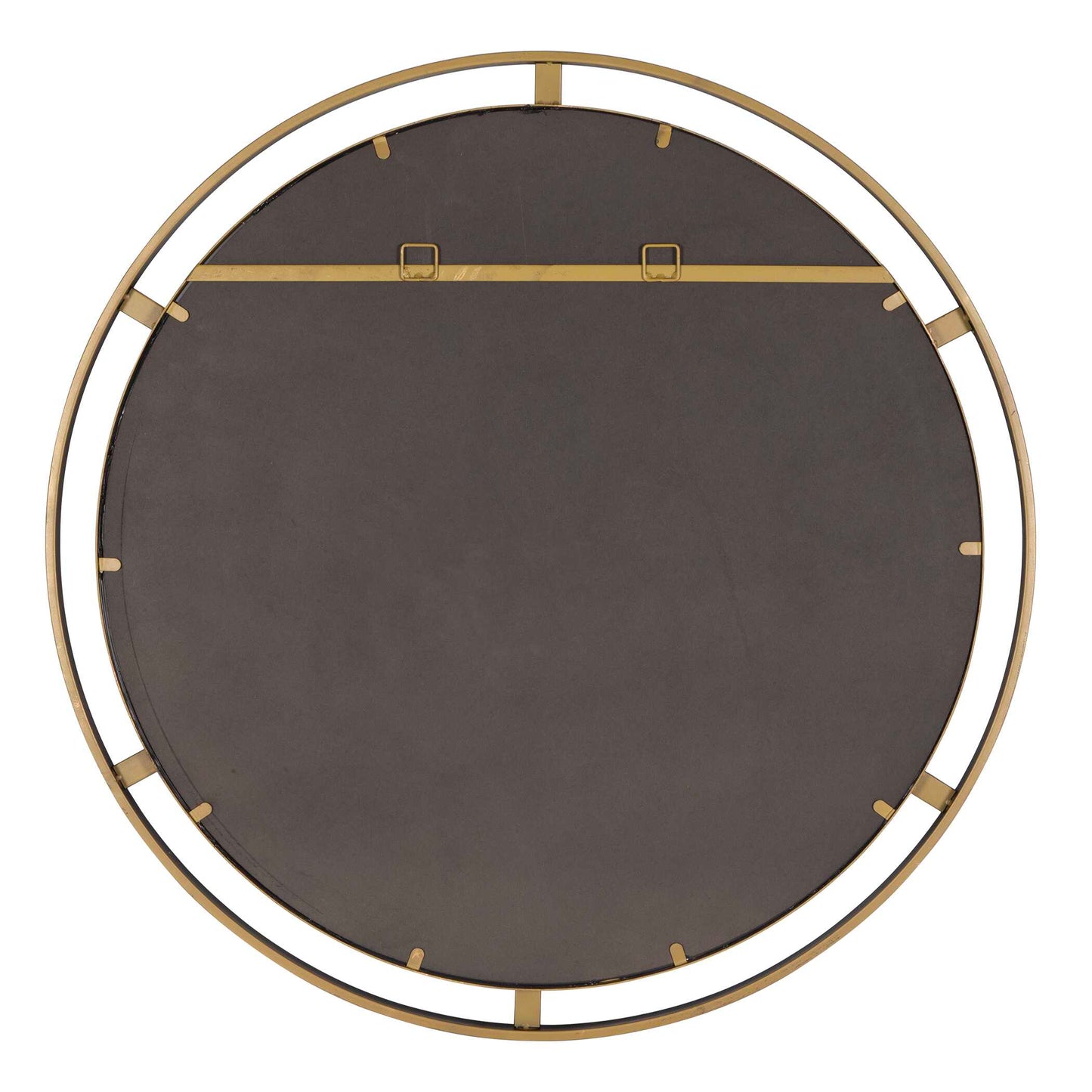 Uttermost Carrizo Bronze Round Mirror