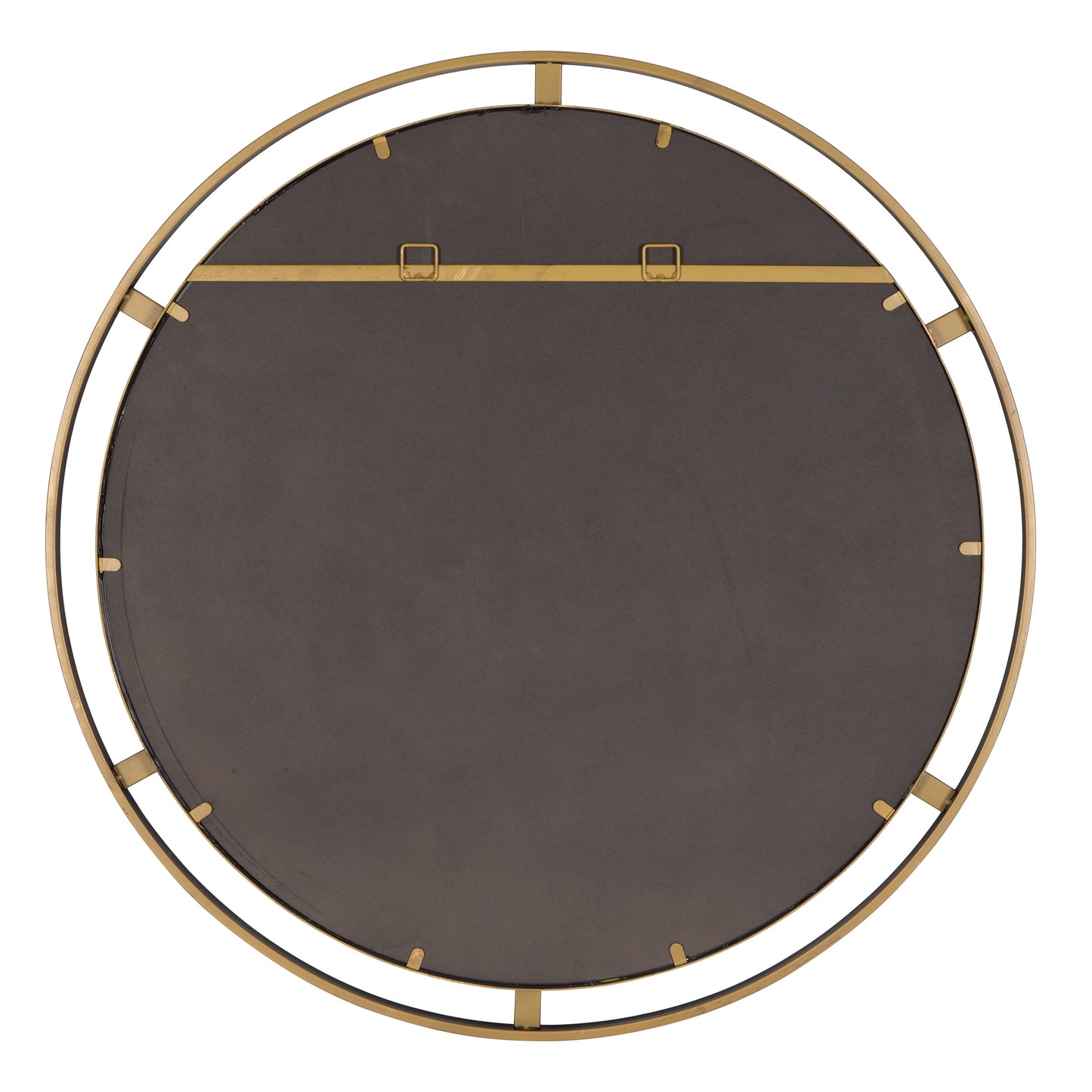 Uttermost Carrizo Bronze Round Mirror