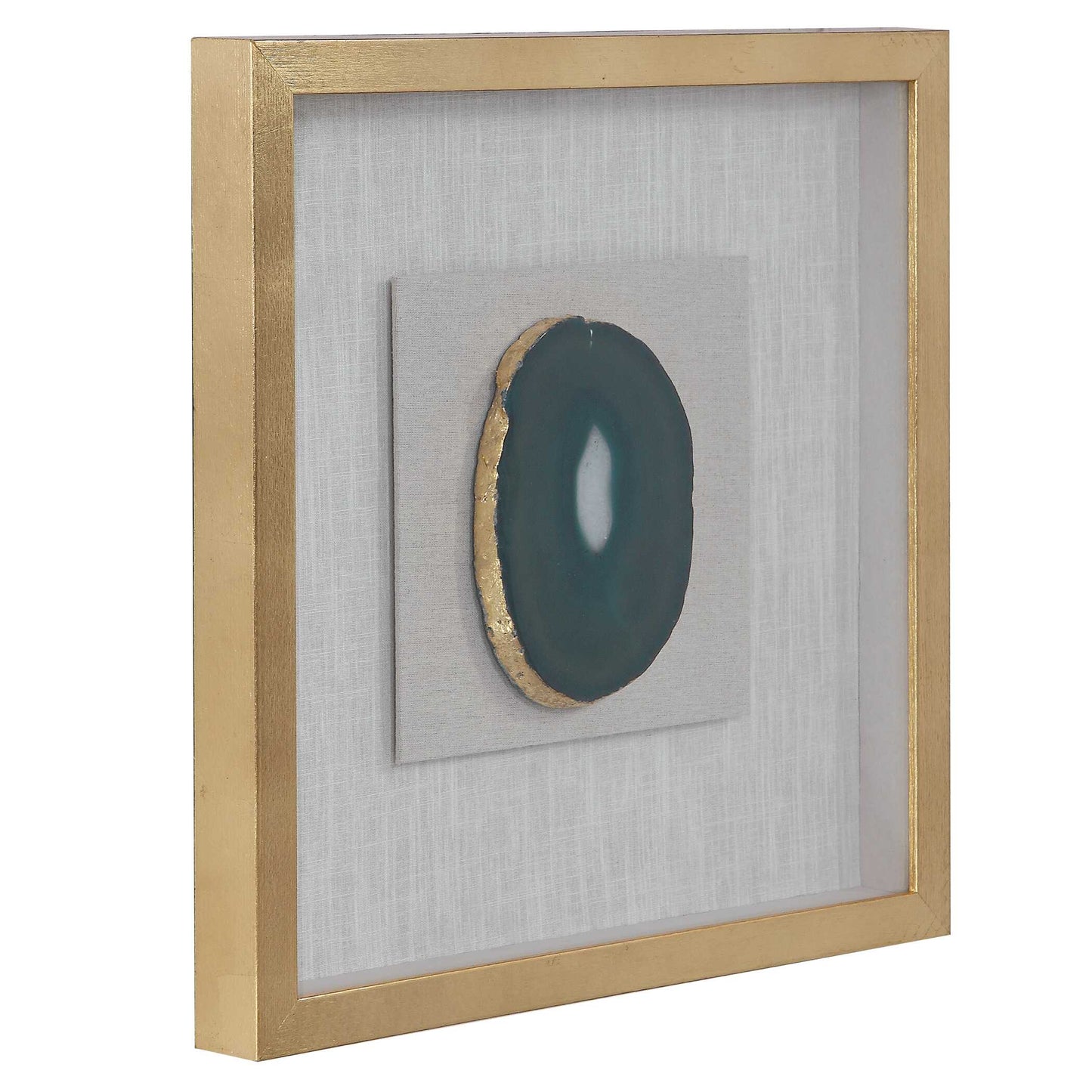 Uttermost Keeva Agate Stone Shadow Box