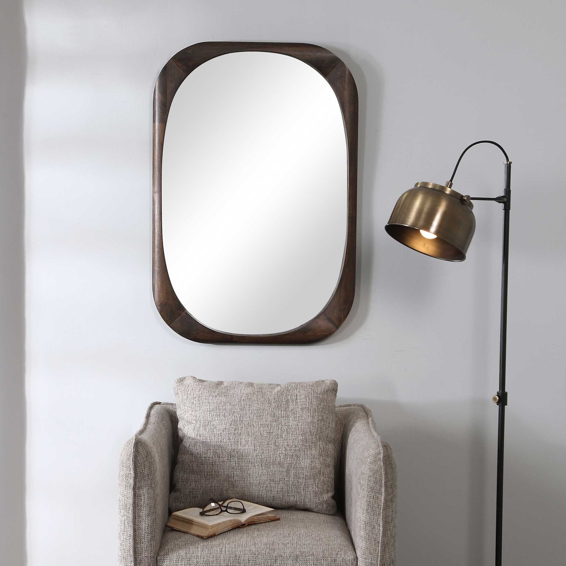 Uttermost Sheldon Mid-Century Mirror