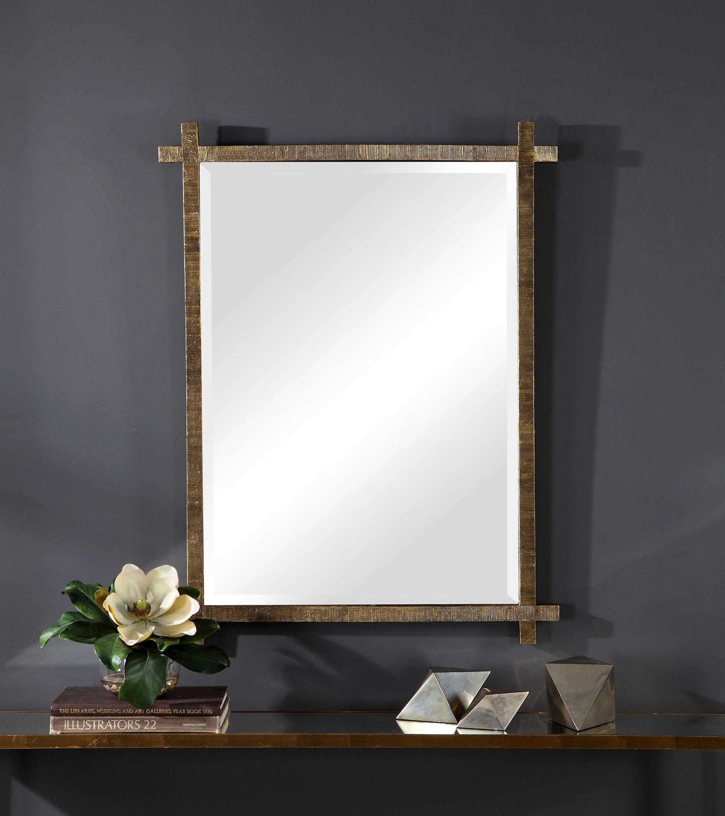 Uttermost Abanu Gold Vanity Mirror