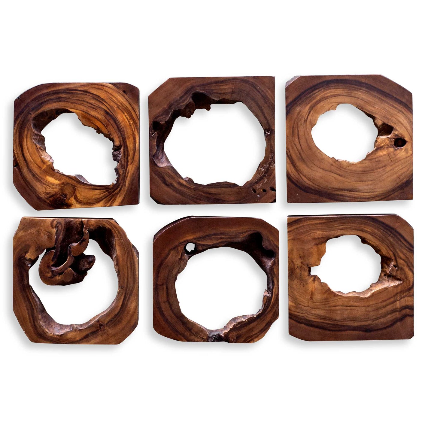 Uttermost Adlai Wood Wall Art Set/6