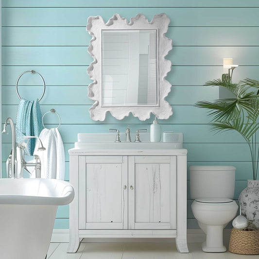 Uttermost Sea Coral Coastal Mirror