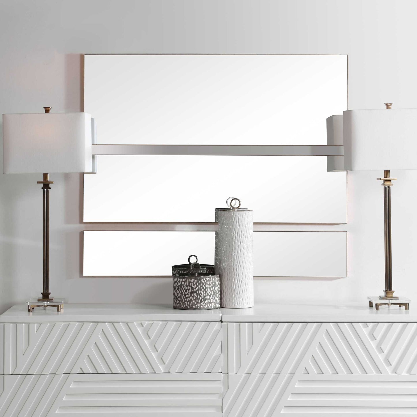 Uttermost Rowling Gold Mirrors Set/3