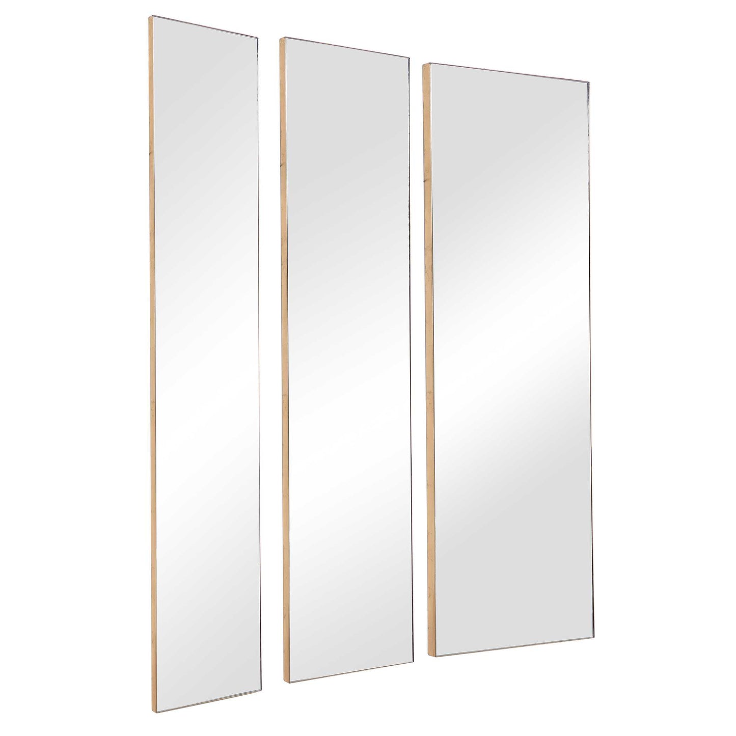 Uttermost Rowling Gold Mirrors Set/3