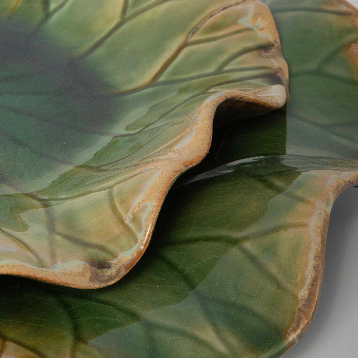 Uttermost Abella Green Ceramic Wall Decor Set/3