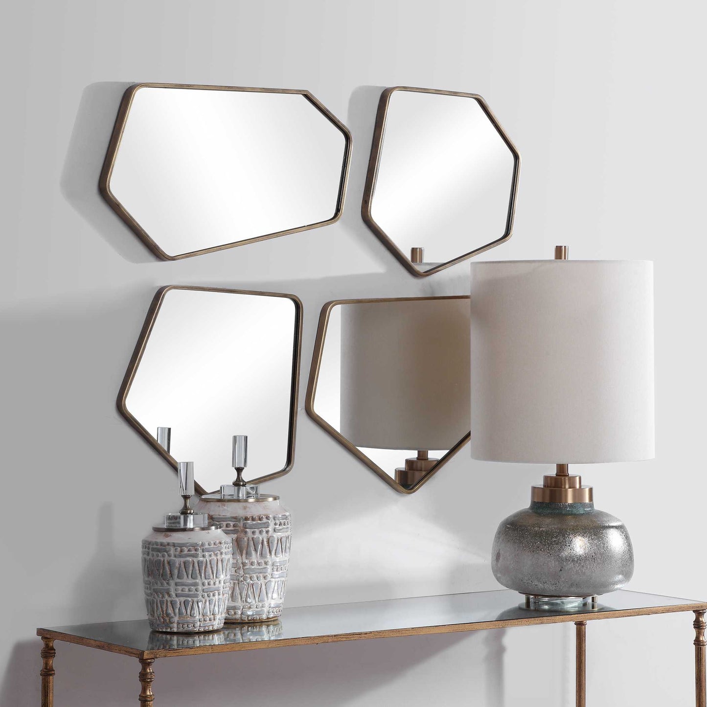 Uttermost Linneah Modern Mirrors Set/4