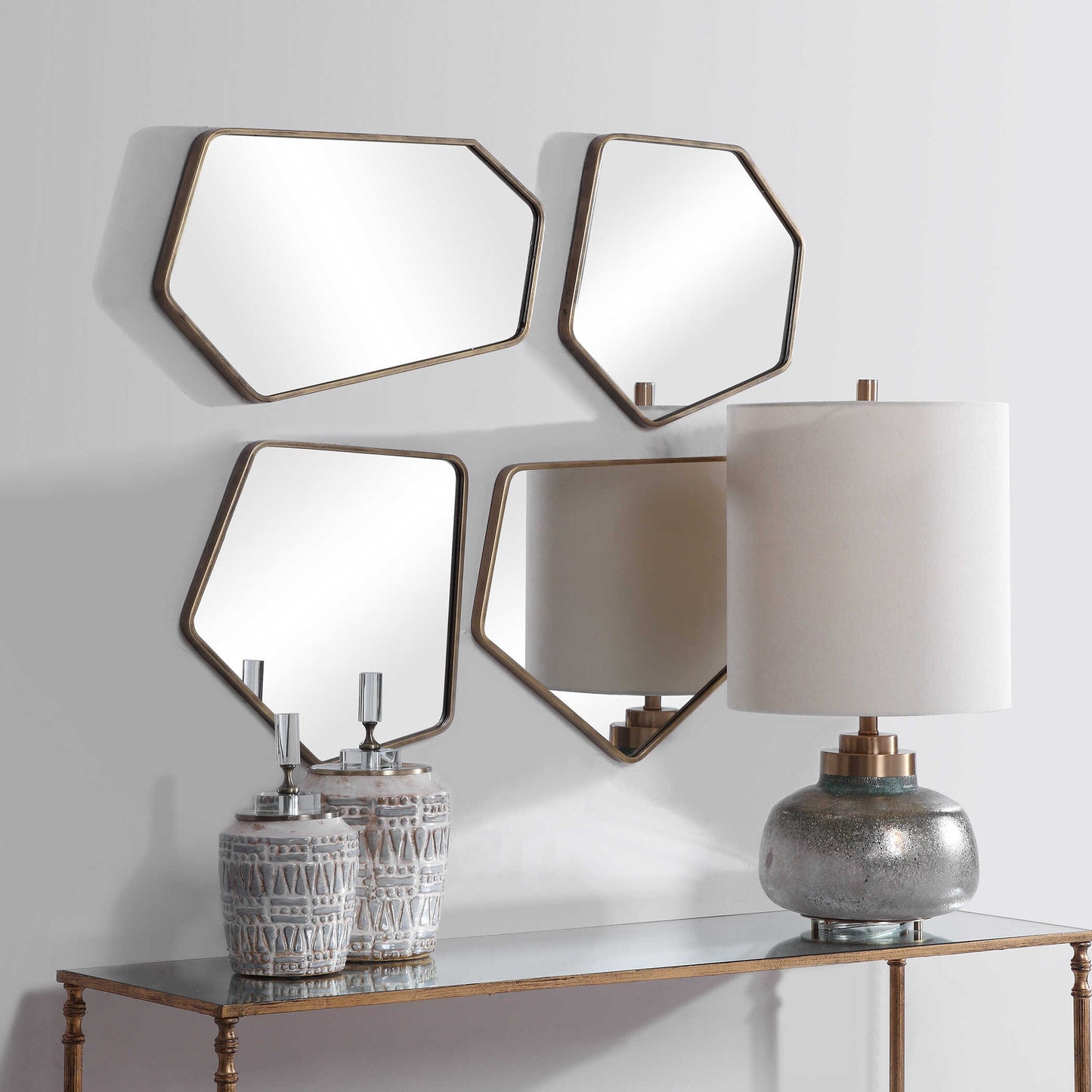 Uttermost Linneah Modern Mirrors Set/4