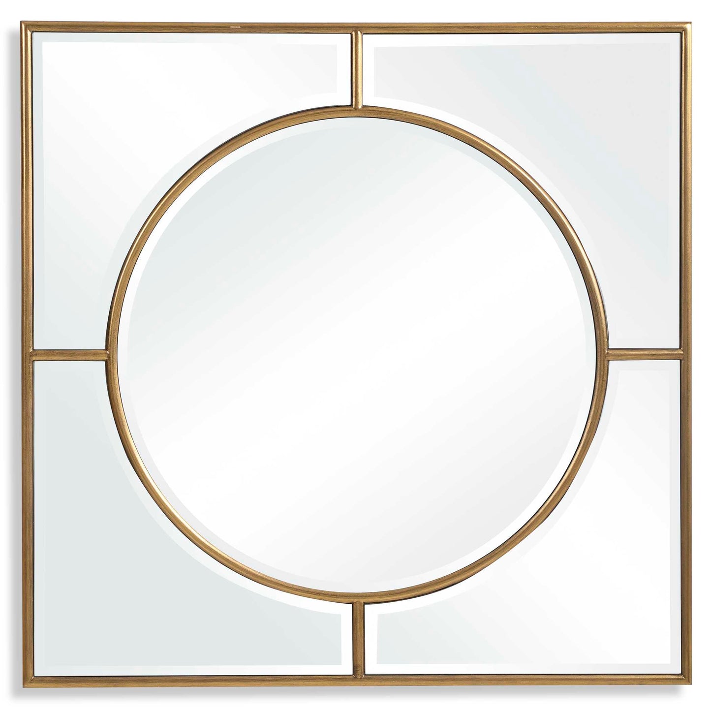 Uttermost Stanford Gold Square Mirror