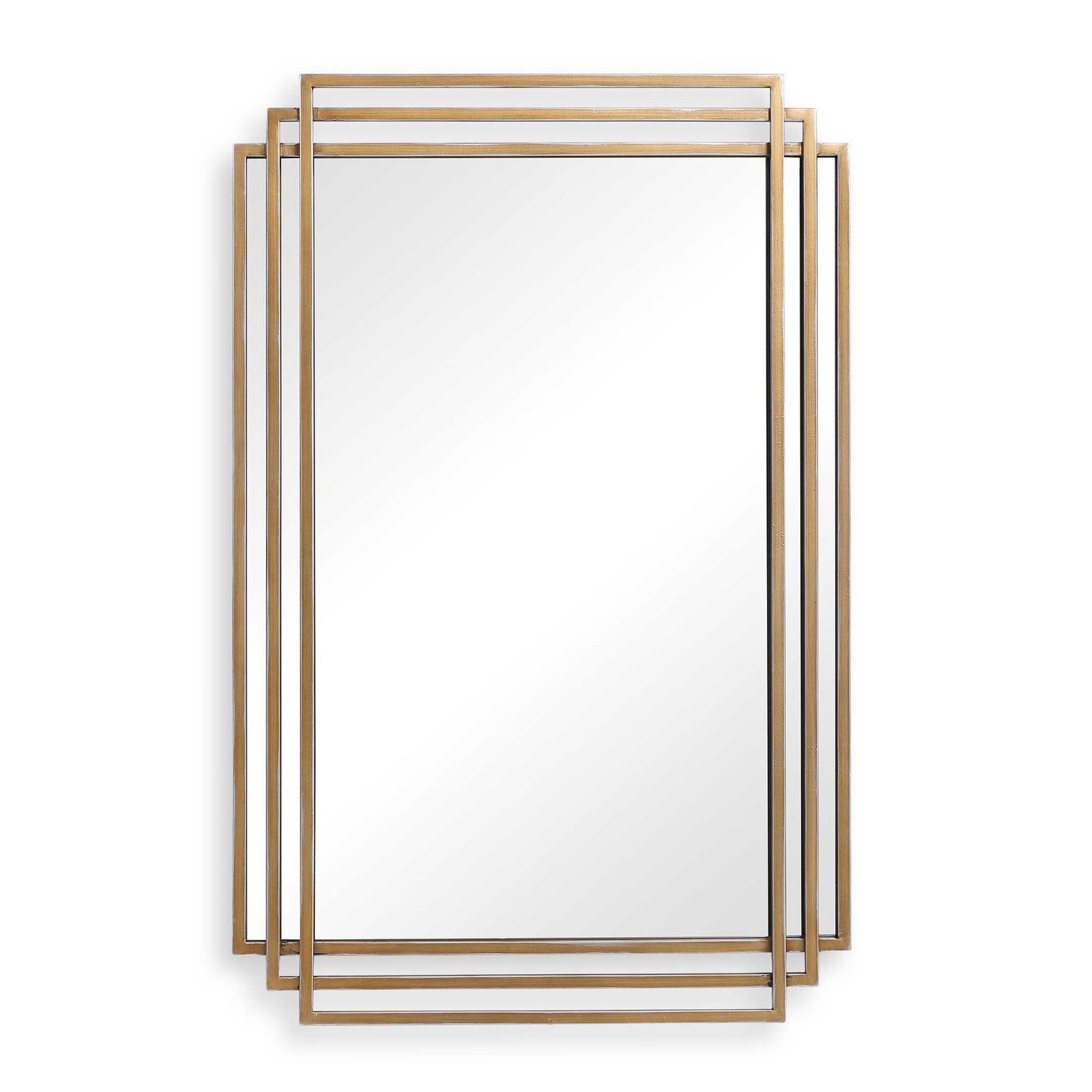 Uttermost Amherst Brushed Gold Mirror