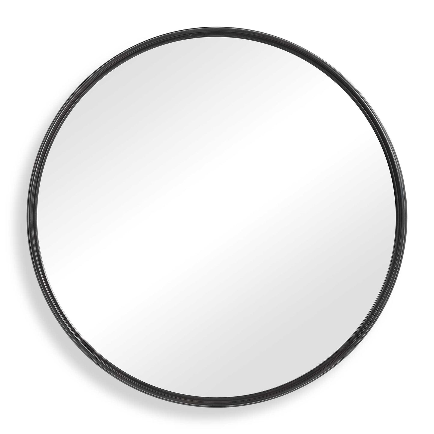 Uttermost Belham Round Iron Mirror