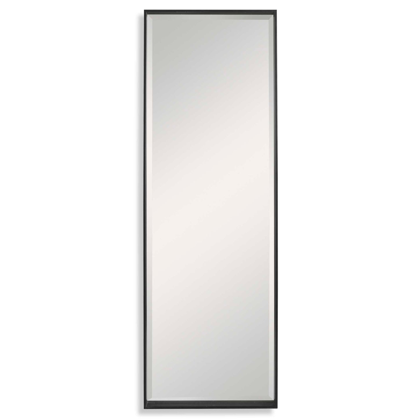 Uttermost Kahn Oversized Black Rectangular Mirror