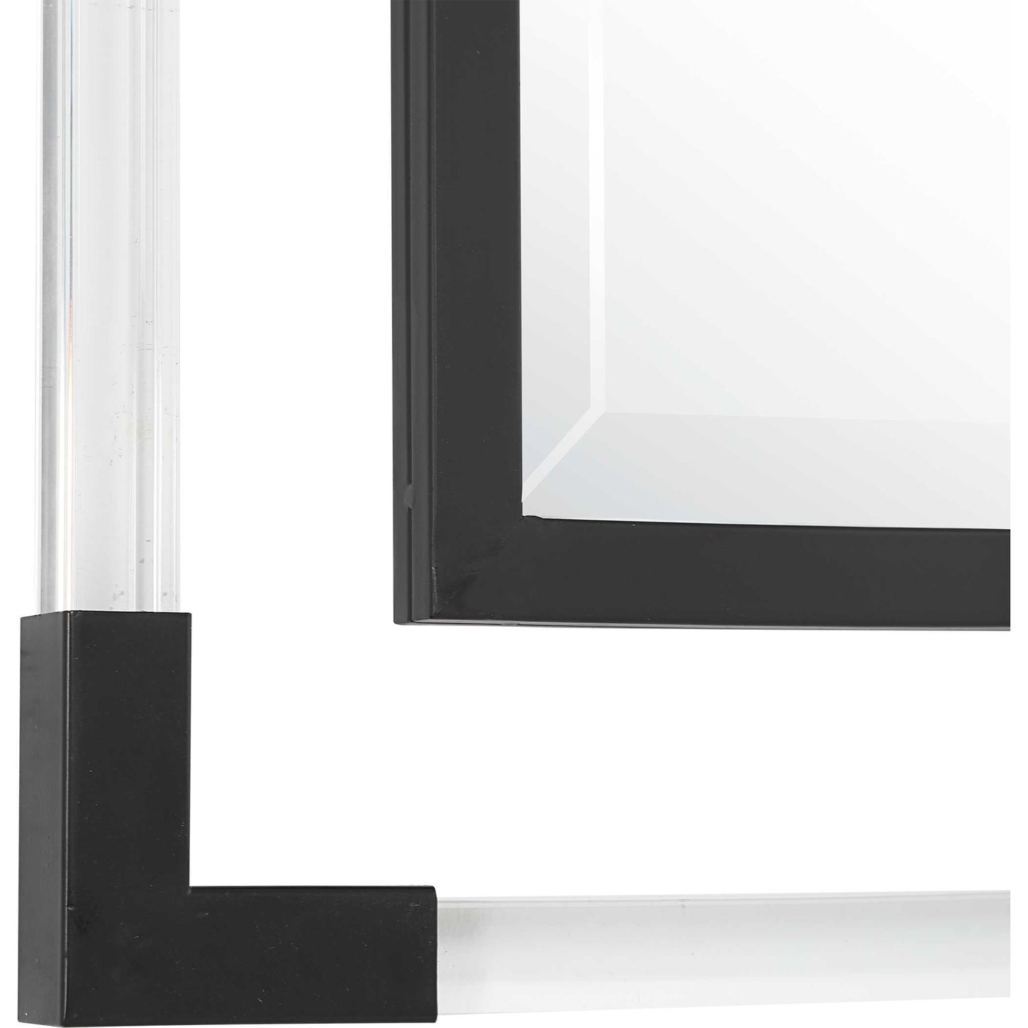 Uttermost Balkan Black Iron Mirror