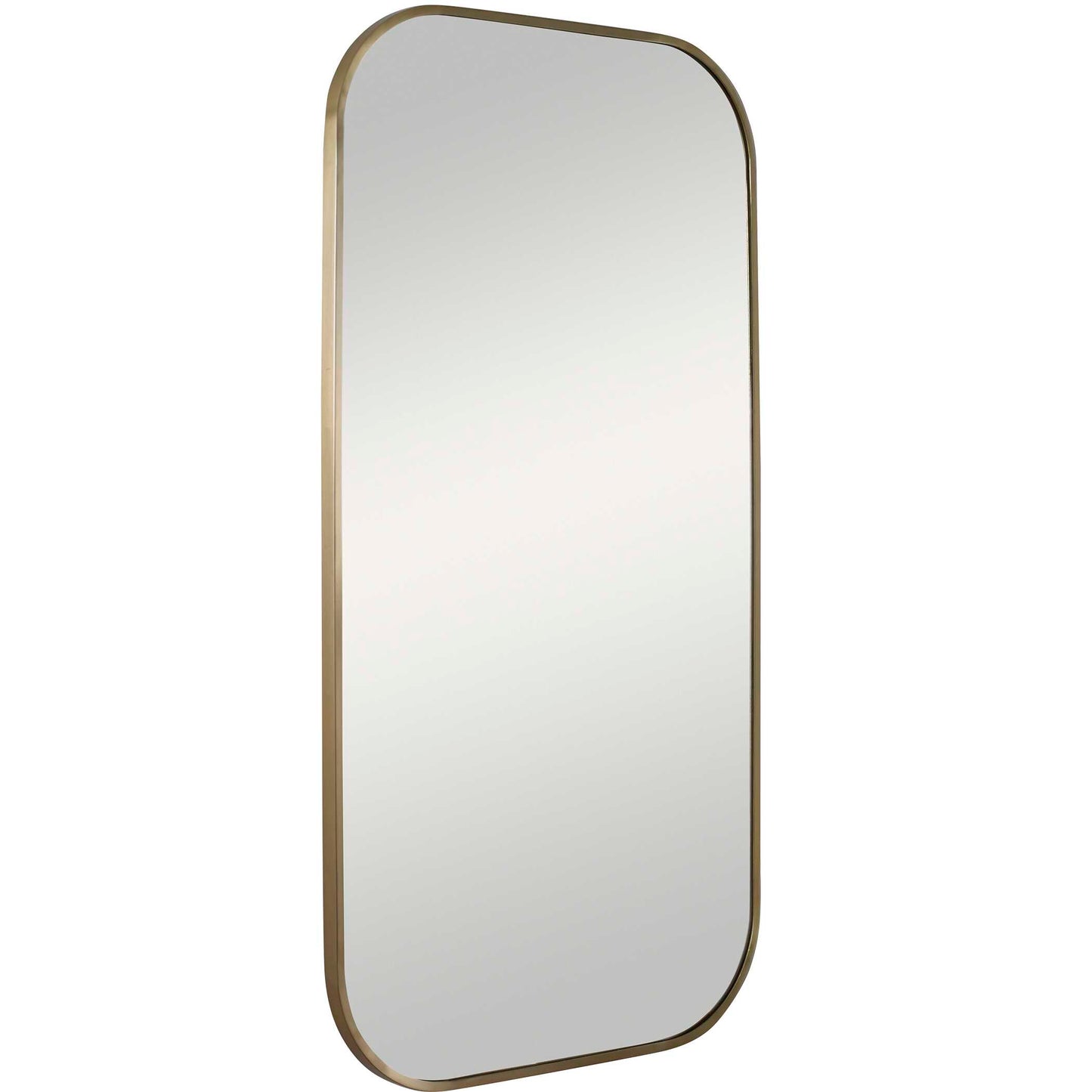 Uttermost Taft Plated Brass Mirror