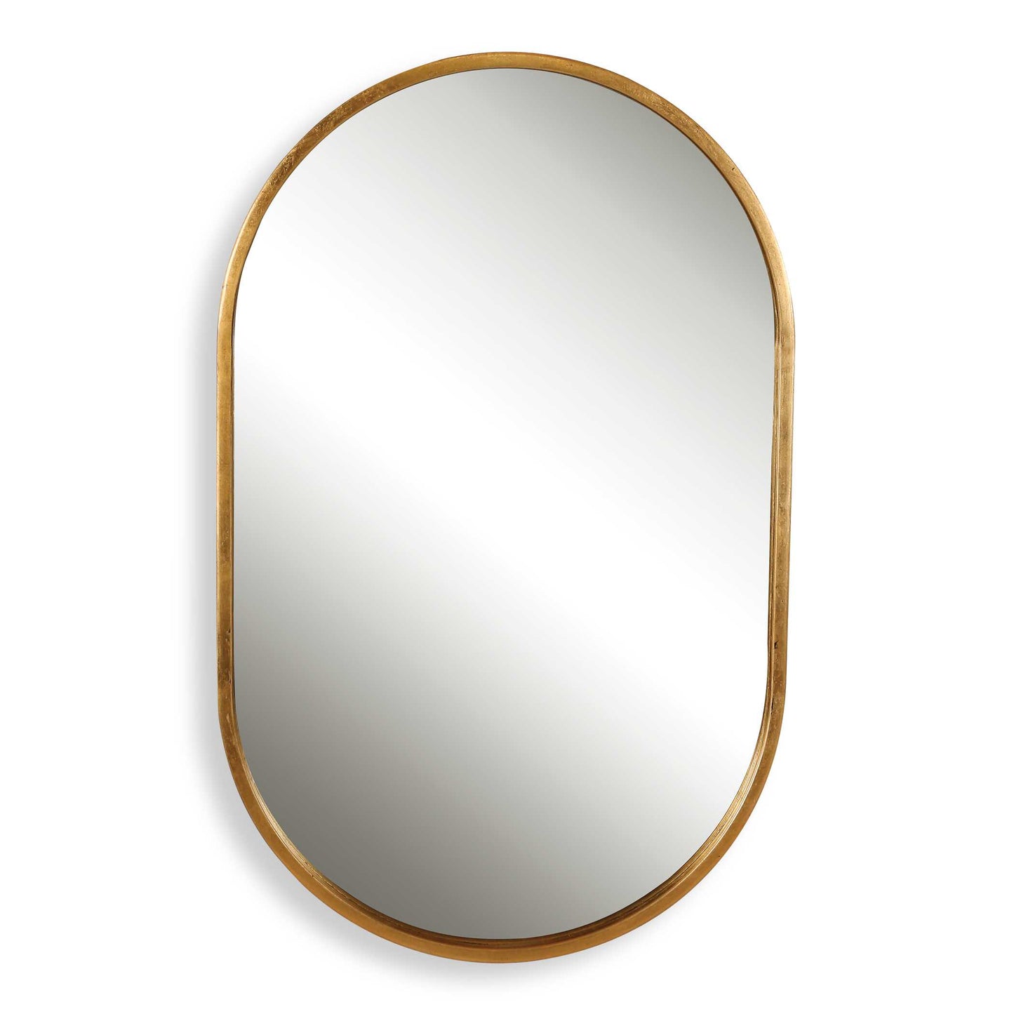 Uttermost Varina Minimalist Gold Oval Mirror