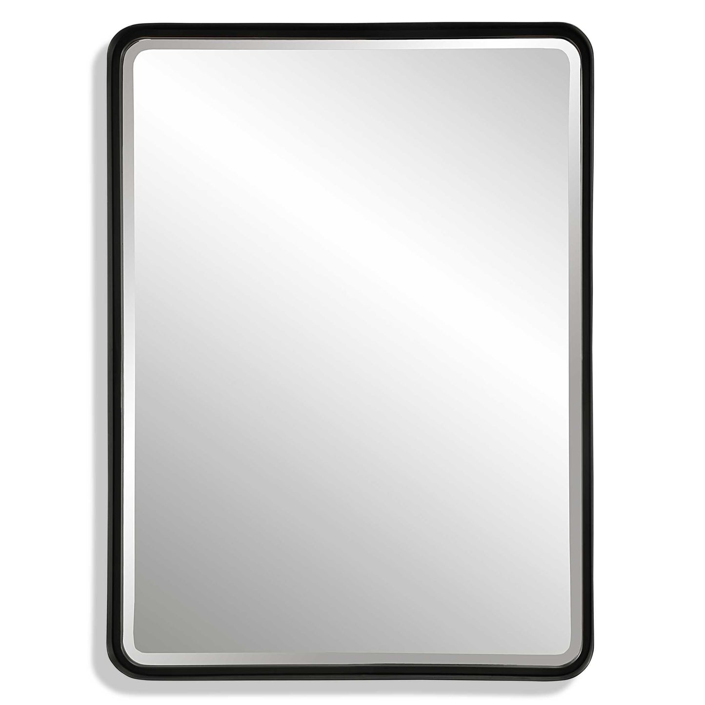 Uttermost Crofton Black Large Mirror