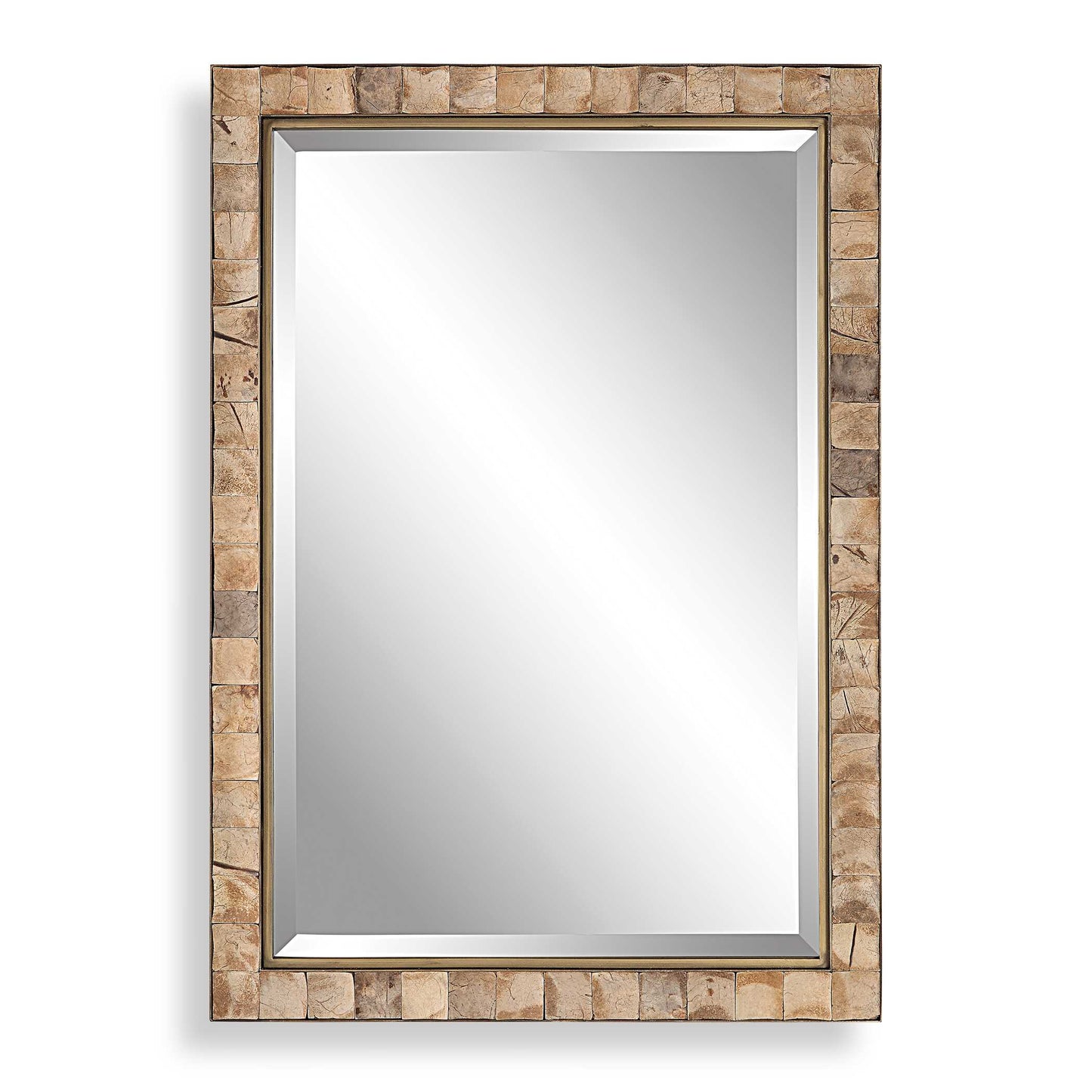 Uttermost Cocos Coconut Shell Mirror