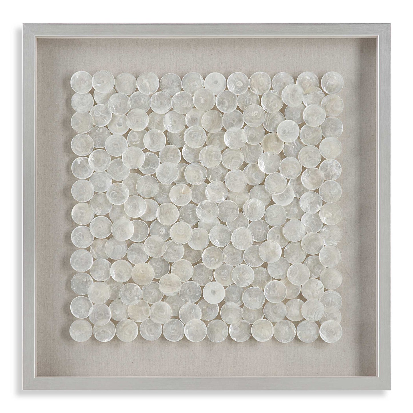 Uttermost Roxas Capiz Shell Shadow Box