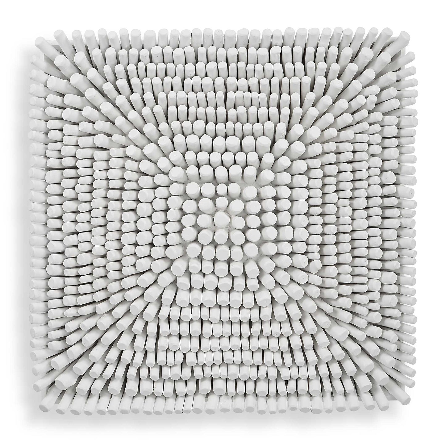 Uttermost Portside White Wood Wall Panel