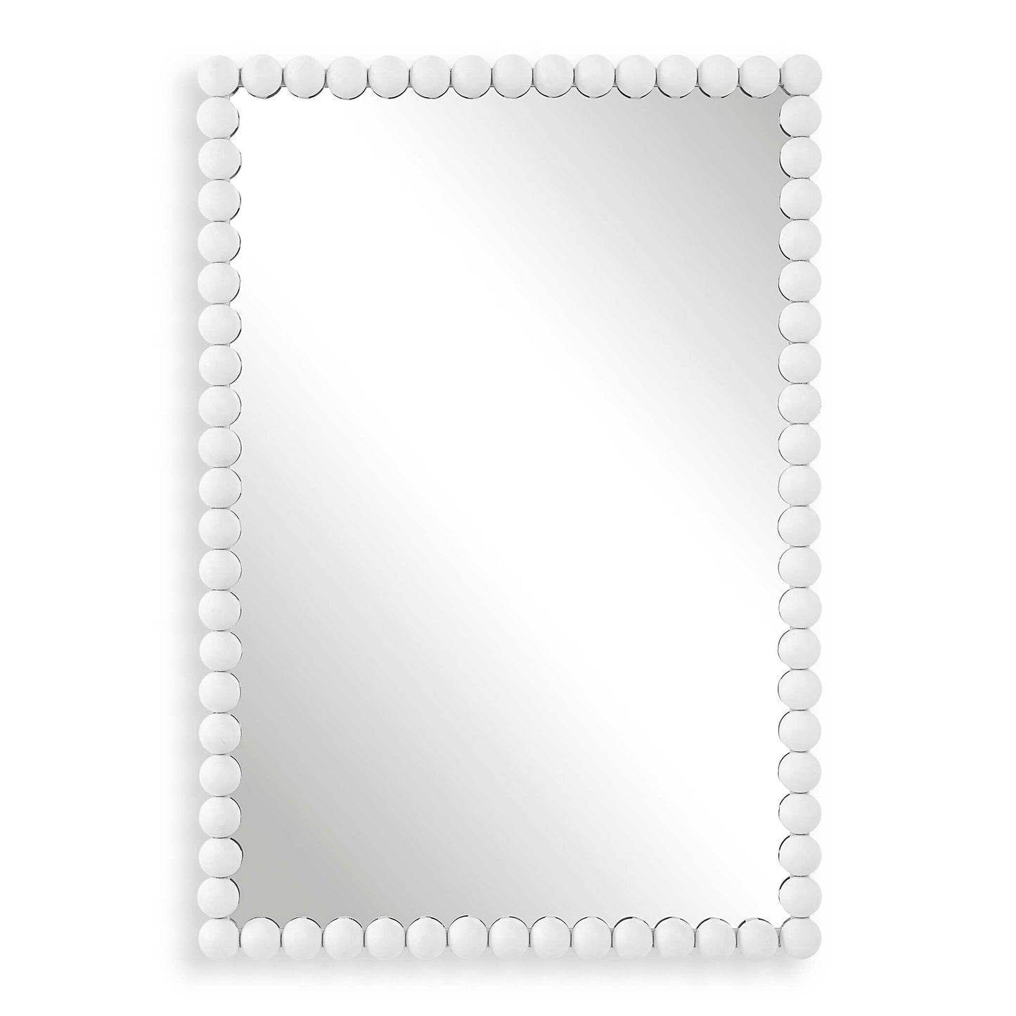 Uttermost Serna White Vanity Mirror
