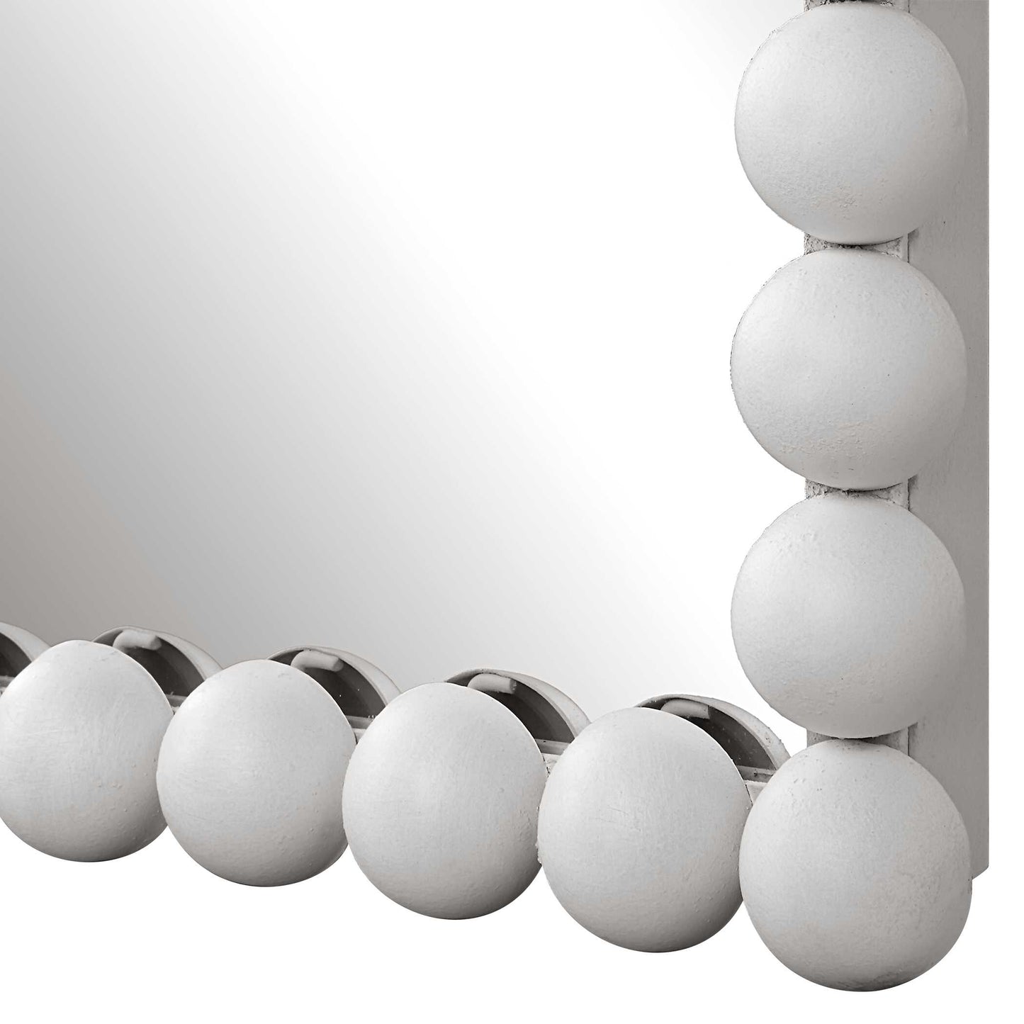 Uttermost Serna White Tall Mirror