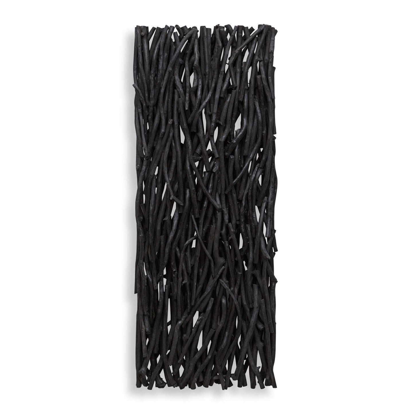 Uttermost Gathered Teak Black Wood Wall Decor