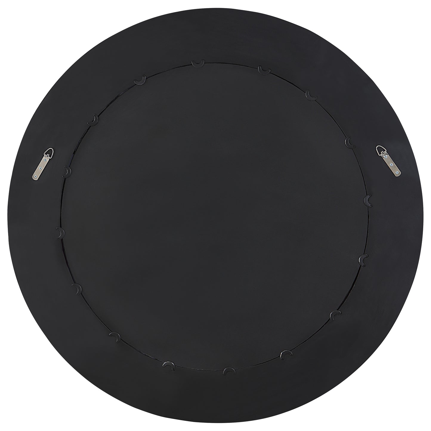 Uttermost Caribou Dark Espresso Round Mirror