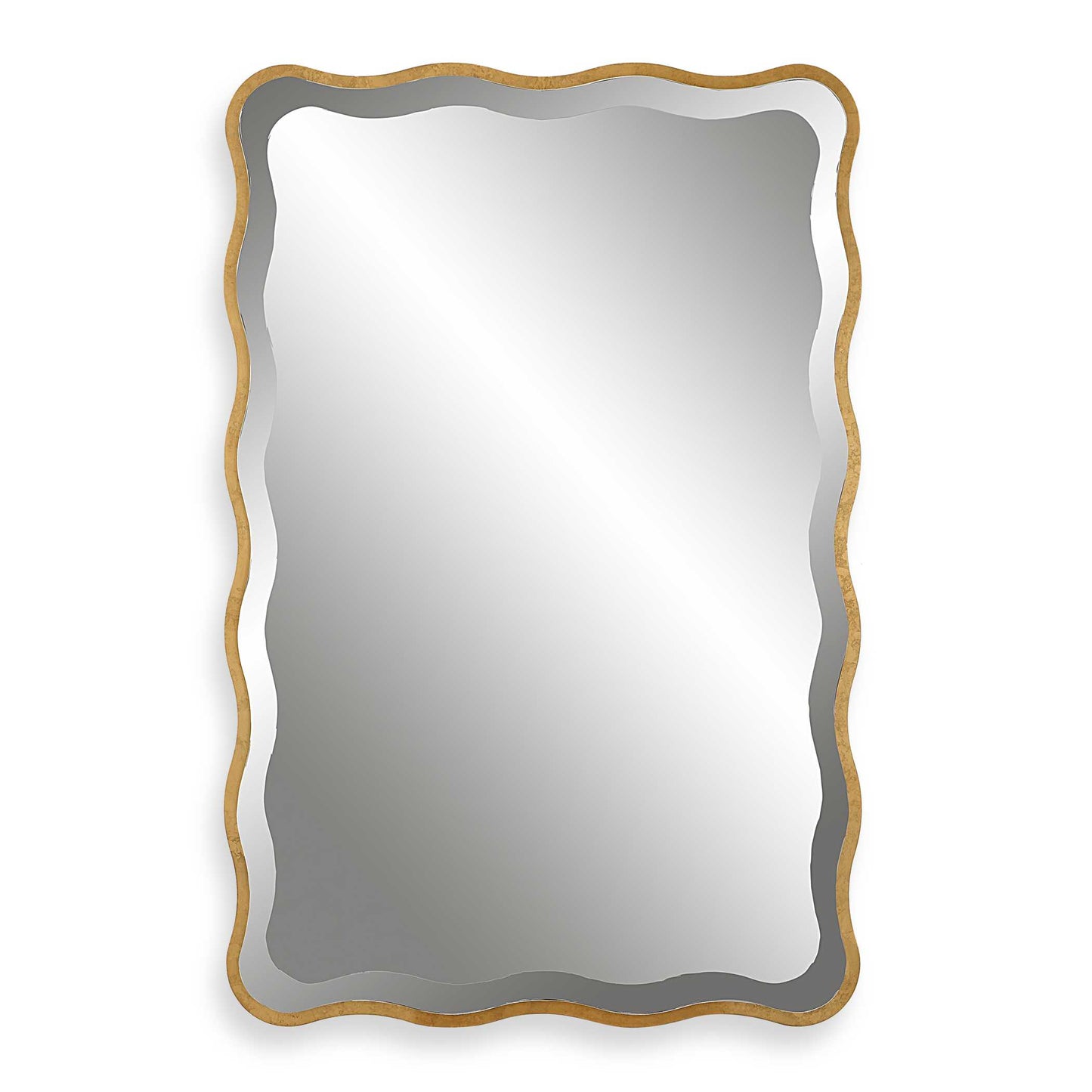 Uttermost Aneta Gold Scalloped Mirror