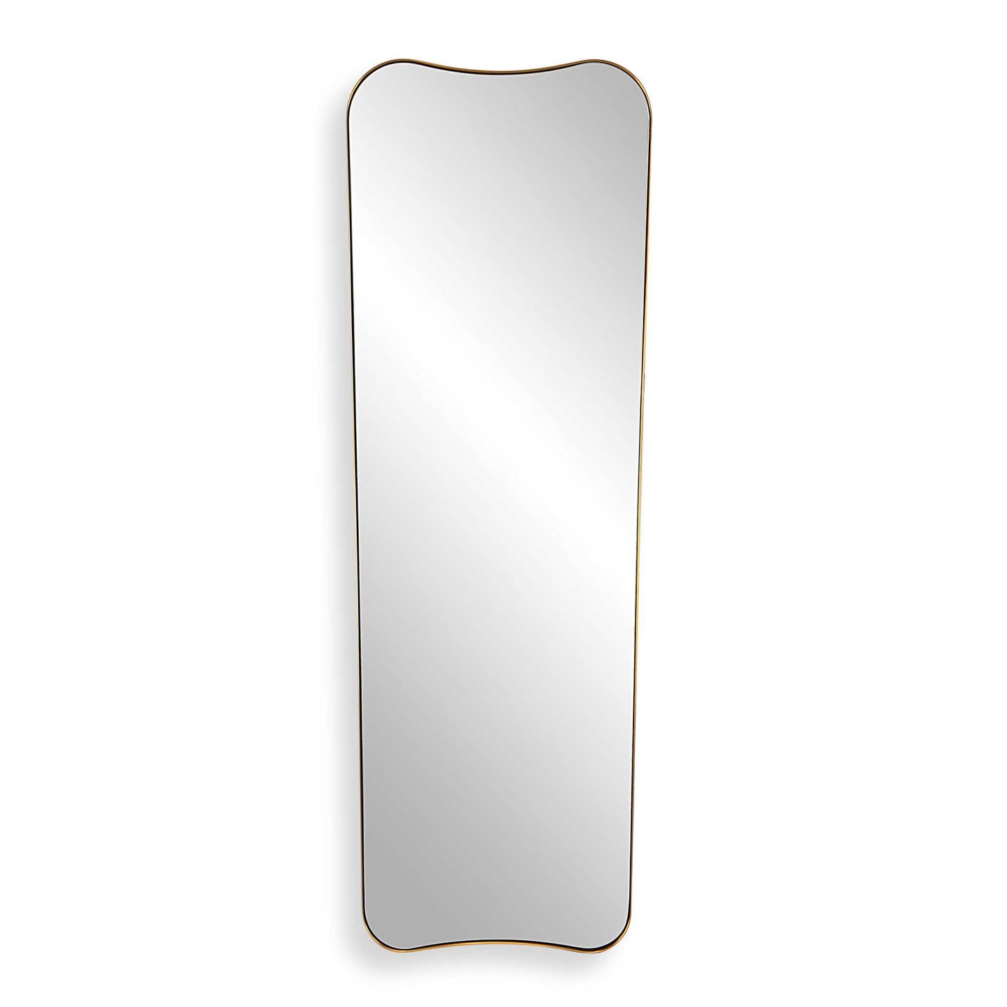 Uttermost Belvoir Large Antique Brass Mirror