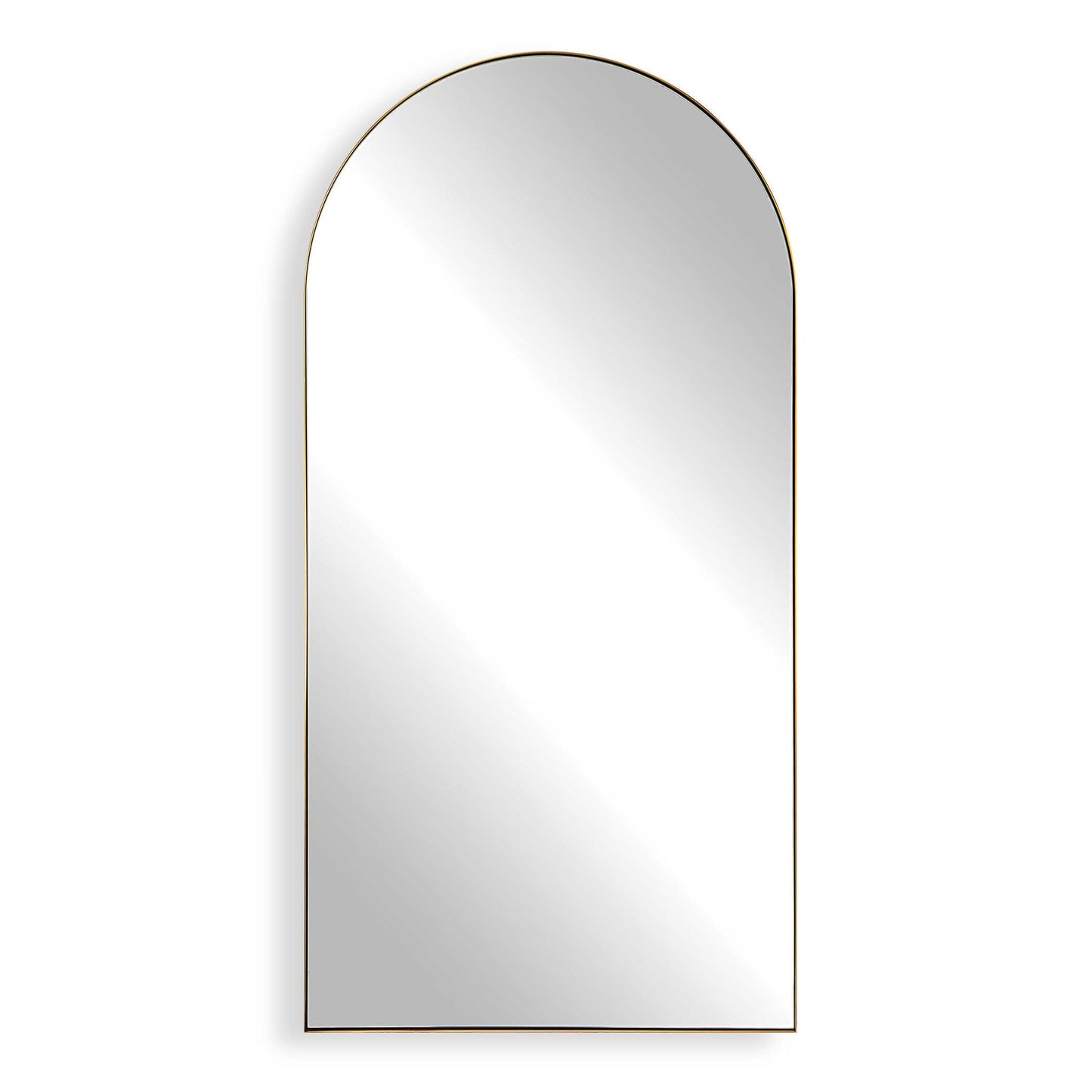 Uttermost Crosley Antique Brass Arch Mirror