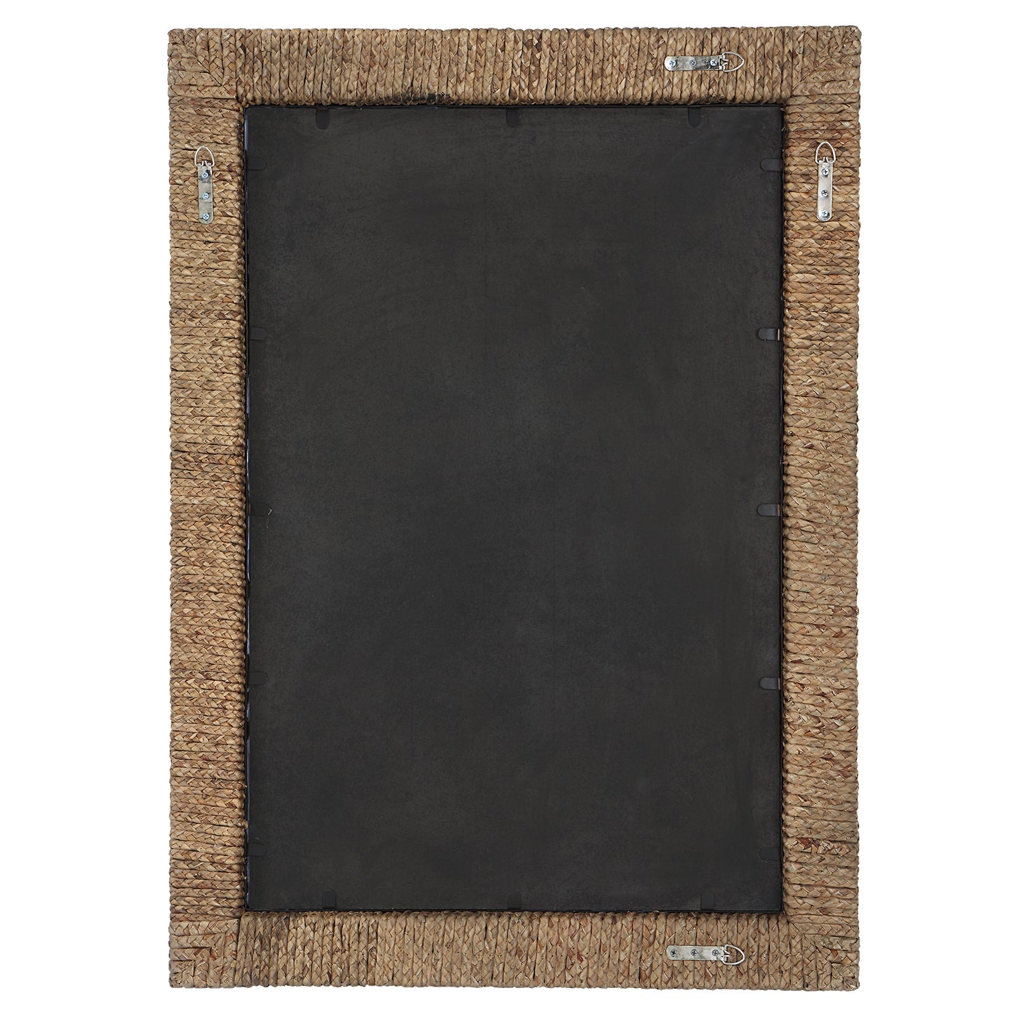 Uttermost Island Braided Straw Mirror