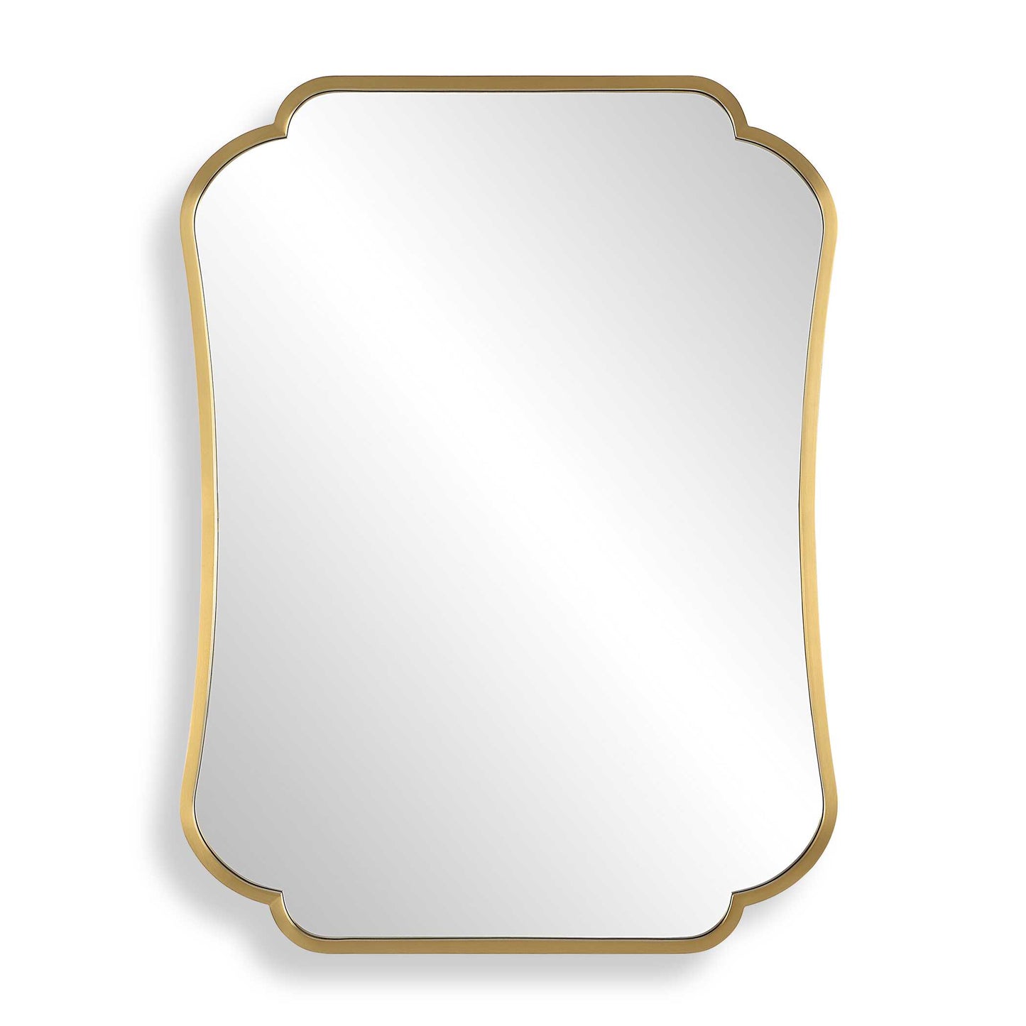 Uttermost Athena Brushed Brass Mirror