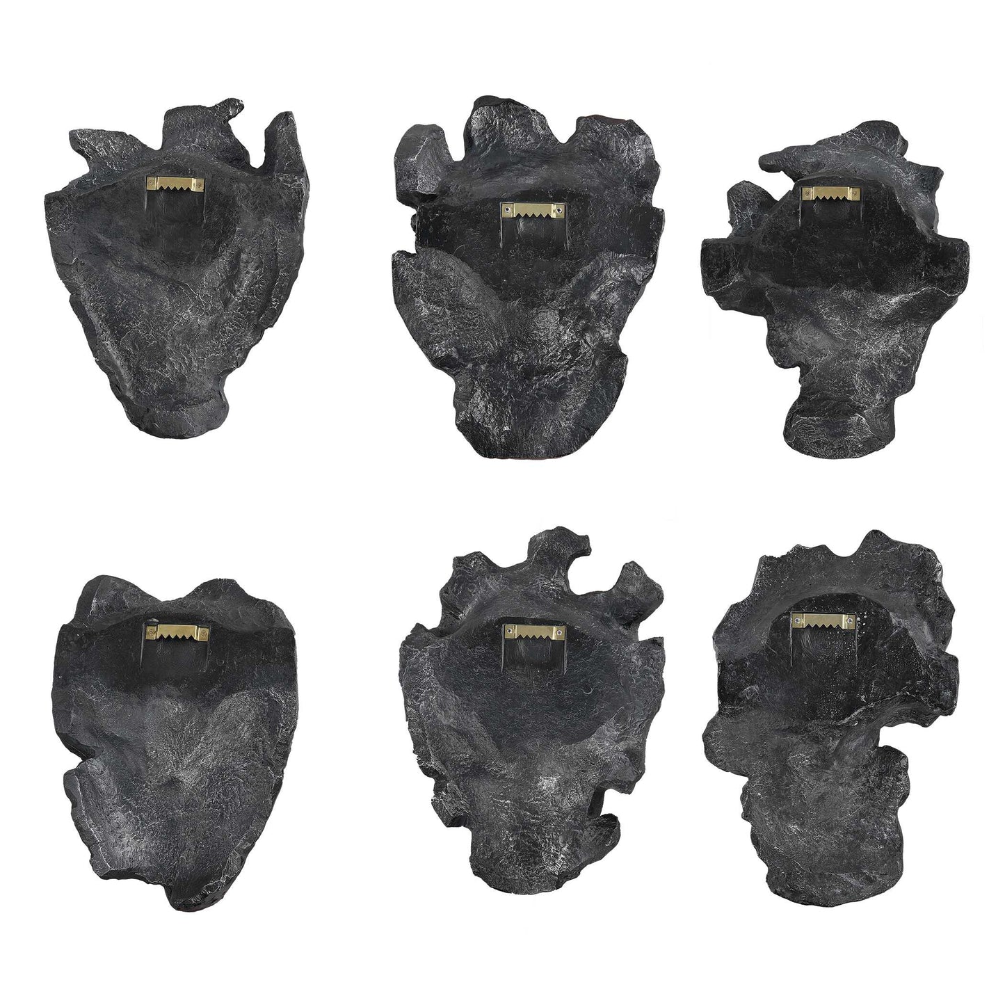 Uttermost Self-Portrait Metallic Wall Decor Set/6