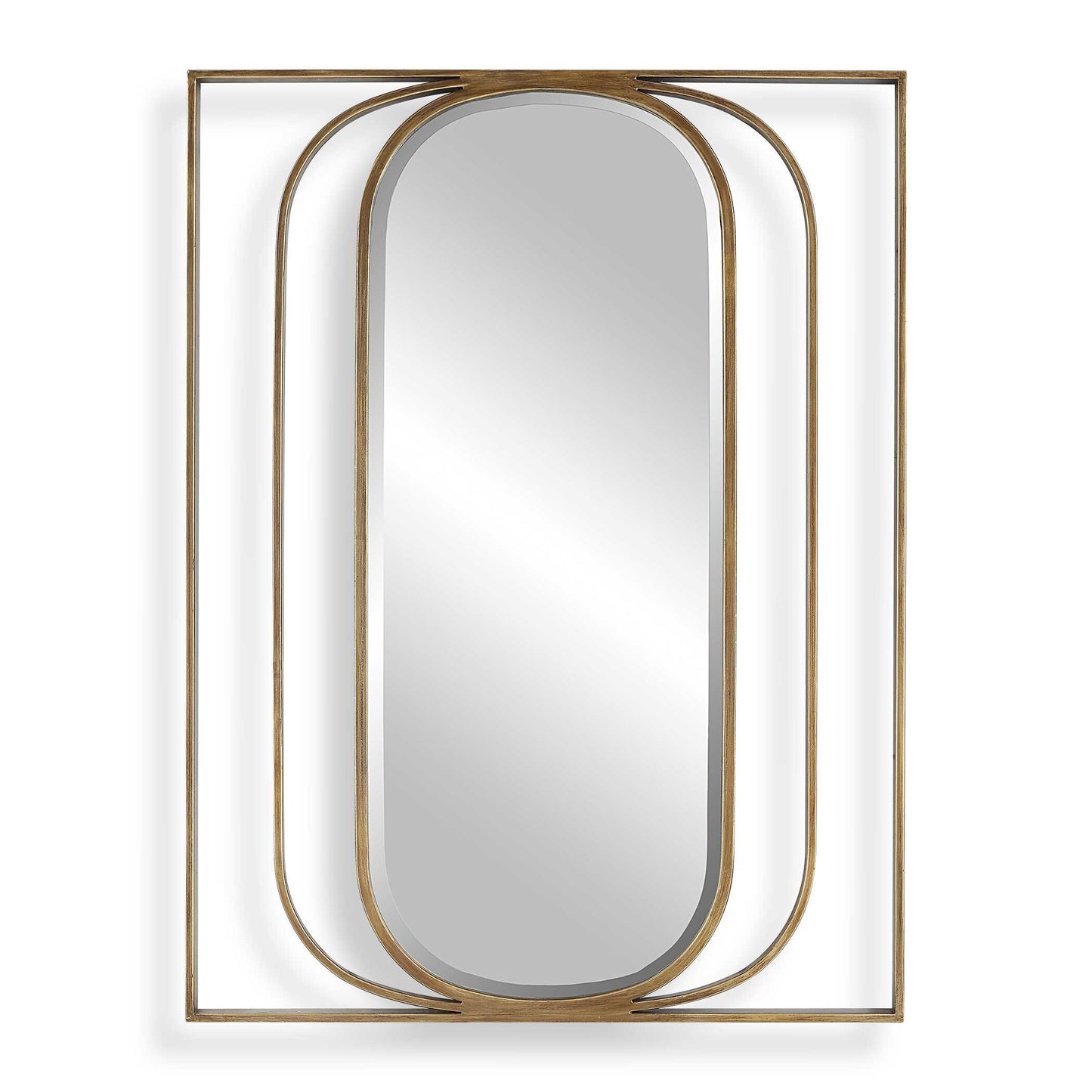 Uttermost Replicate Contemporary Oval Mirror