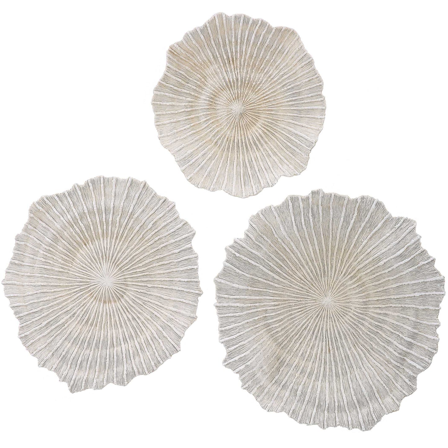 Uttermost Ocean Gems Coral Wall Decor Set/3